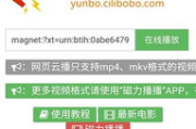 磁力电影网站,观影新选择-优势与使用指南