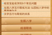 宝宝取名软件，智能选择吉祥好名-专业取名工具解析