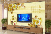 探索光影艺术：创意影视墙设计引领家居潮流